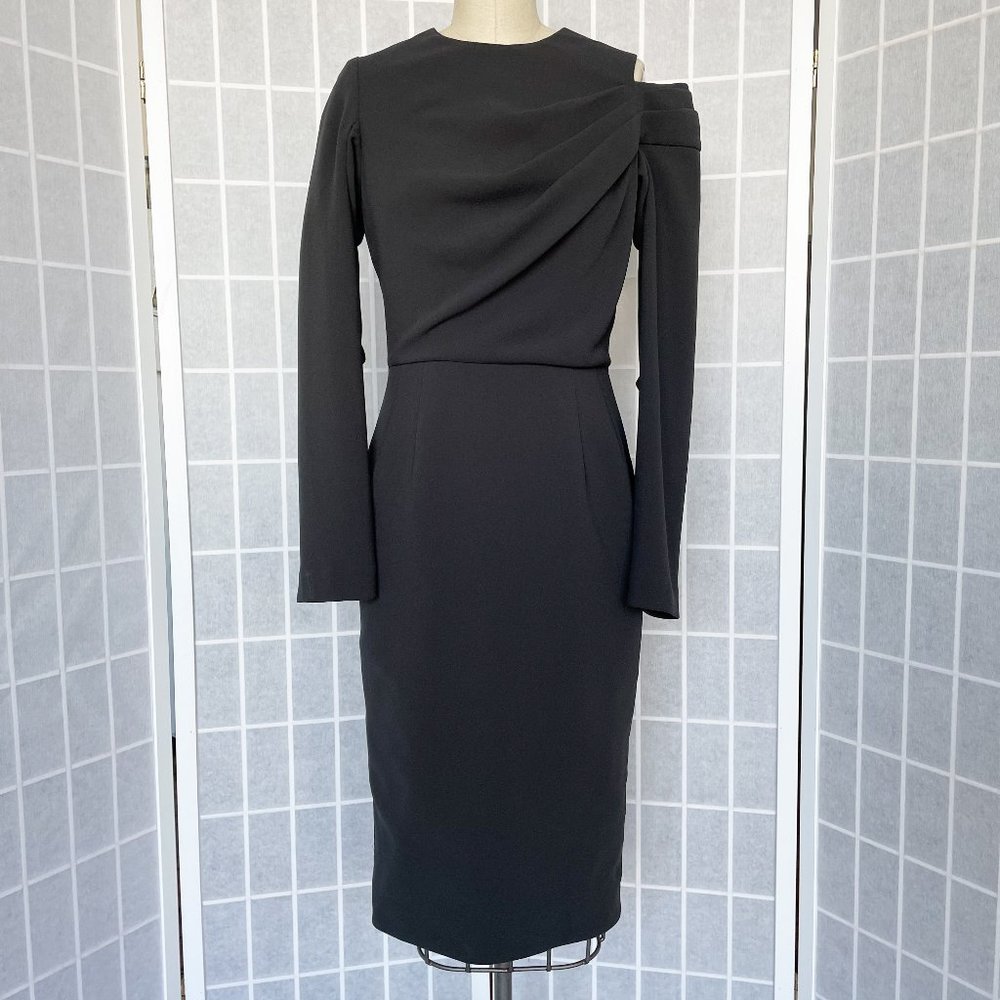 Byron Lars Black Midi Dress